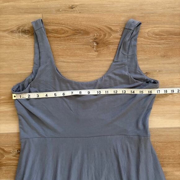 ATHLETA Santorini Midi Dress Coastline Blue L - Picture 6 of 11